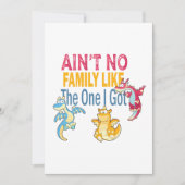 Geen familie zoals die ik kreeg bedankkaart (Voorkant)