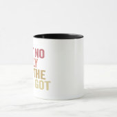 Geen familie zoals ik met een familiereünie heb. mok (Midden)