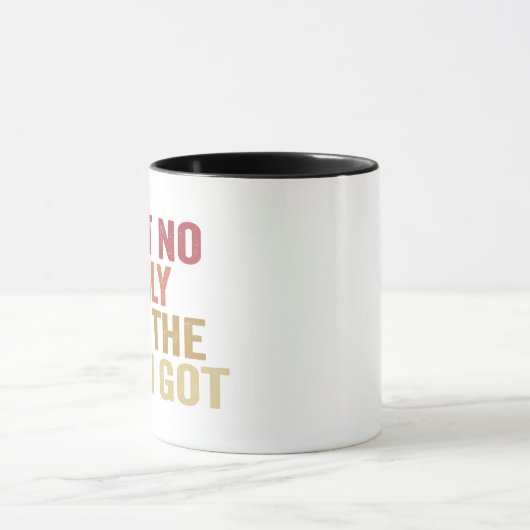 Geen familie zoals ik met een familiereünie heb. mok (Midden)