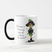 Geen fan van de winter magische mok (Links)