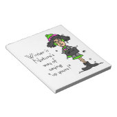 Geen fan van de winter notitieblok (Schuin)