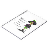 Geen fan van de winter notitieboek (Linkerzijde)