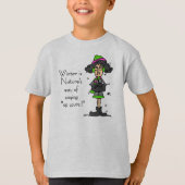 Geen fan van de winter t-shirt (Voorkant)