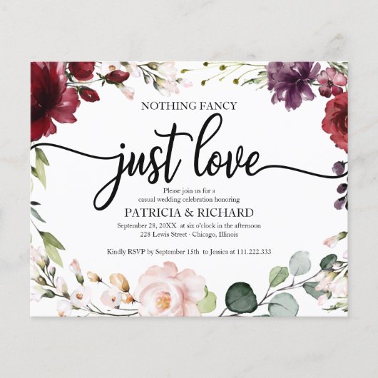 Geen Fancy budgetweddenschappen in Burgundy (Voorkant)