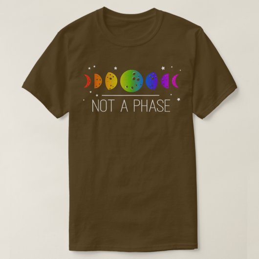 Geen fasebeweging - Pride LGBT T-shirt (Design voorkant)