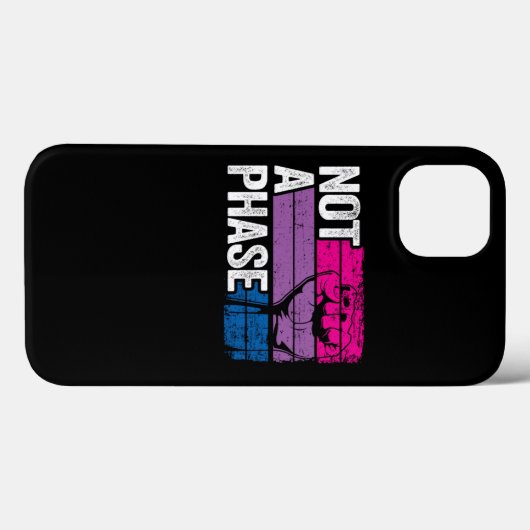 Geen fasebiseksuele Funny Bi Pride Case-Mate iPhone Case (Achterkant (horizontaal))