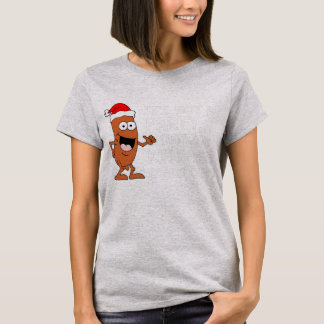 Geen feestdag tot Kielbasa Poolse kerst T-shirt