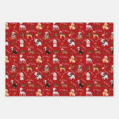 Geen feestelijke feestdagen in het Hondenras Inpakpapier Vel (Voorkant 2)