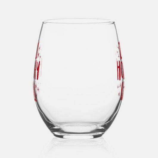 Geen feestelijke feestelijke feestelijke feestelij wijnglas zonder voet (Links)