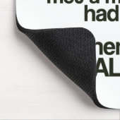 Geen Feet Mousepad" Muismat (Hoek)