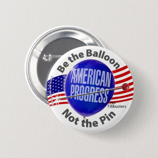 Geen Filibusters Ronde Button 5,7 Cm (Voorkant /achterkant)