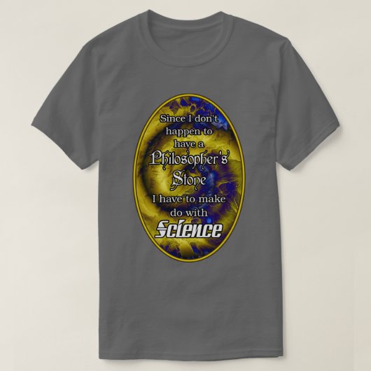Geen filosofiestoon t-shirt (Design voorkant)