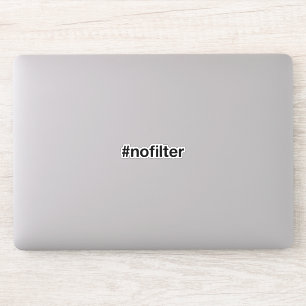 GEEN FILTER Hashtag Sticker