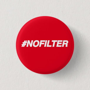 Geen filter ronde button 3,2 cm