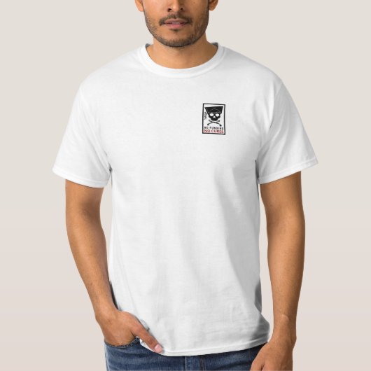 Geen financiering, geen genezing t-shirt (Voorkant)
