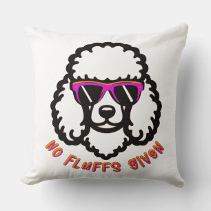 Geen fluffs gegeven kussen