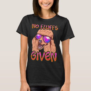 Geen fluffs gegeven poel t-shirt