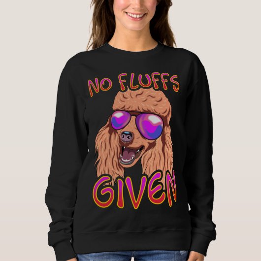 Geen fluffs gegeven poel trui (Voorkant)