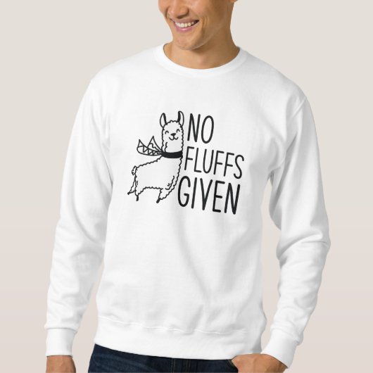 Geen fluffs gegeven trui (Voorkant)