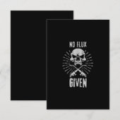 Geen flux gegeven Funny Welding | Best Welder Gift Bedankkaart (Voorkant / Achterkant)