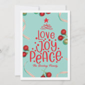 Geen foto kerst Kaart (Voorkant)