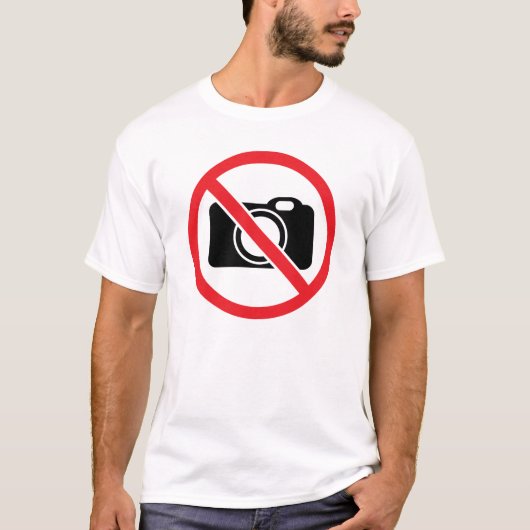 Geen foto T-Shirt (Voorkant)