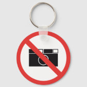 Geen fotografie-teken sleutelhanger (Voorkant)