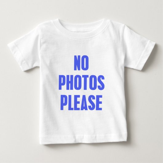 Geen foto's alsjeblieft (Voorkant)