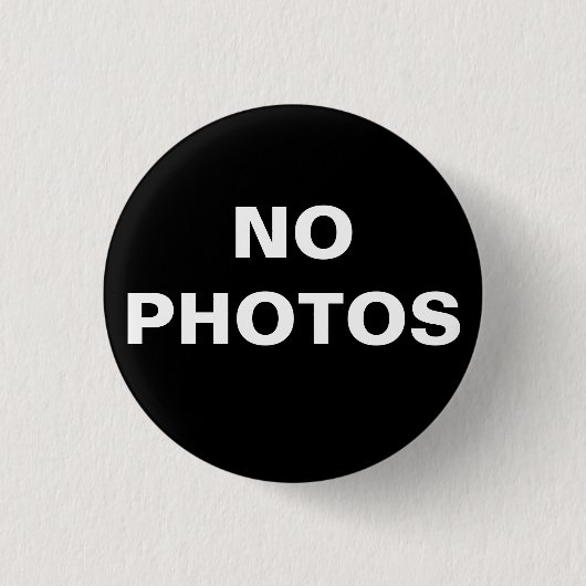 "Geen foto's" Button (Voorkant)