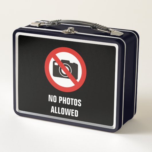 Geen foto's toegestaan (Voorkant)