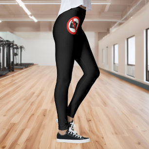 Geen foto's toegestaan leggings