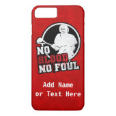 Geen Foute Lacrosse Cell Phone Case (Achterkant)