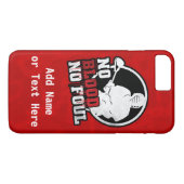 Geen Foute Lacrosse Cell Phone Case (Achterkant (Horizontaal))