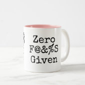 Geen fouten opgegeven tweekleurige koffiemok (Voorkant rechts)