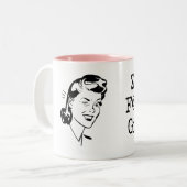 Geen fouten opgegeven tweekleurige koffiemok (Voorkant links)