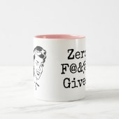 Geen fouten opgegeven tweekleurige koffiemok (Center)