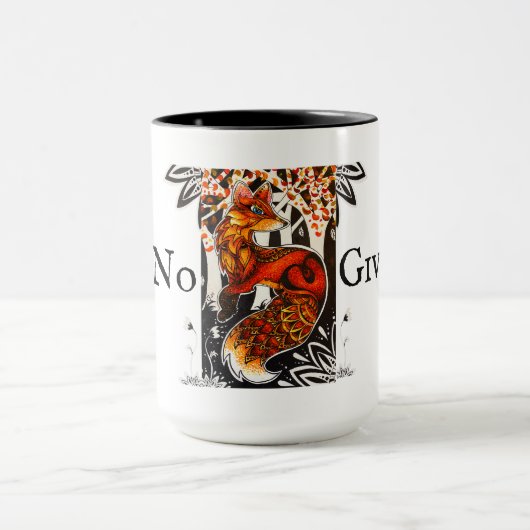 Geen Fox gegeven Mok (Midden)