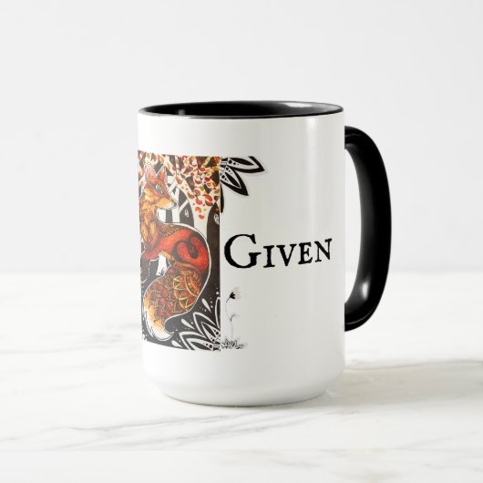 Geen Fox gegeven Mok (Voorkant rechts)