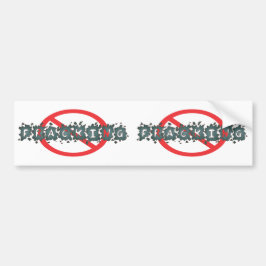 Geen Fracking Decals Bumpersticker