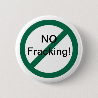 Geen fracking ronde button 5,7 cm