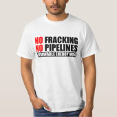 Geen fracking t-shirt (Voorkant)