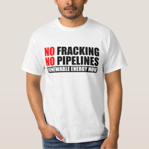 Geen fracking t-shirt