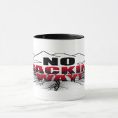 Geen fracking Way Coffee Cup Mok (Midden)