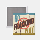 Geen Fracking Way Magneet (Voorkant / Achterkant)