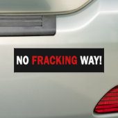 GEEN FRACTIE. Bumpersticker (zwart) (Op auto)