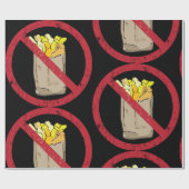 Geen frarijteken cadeaupapier (Vlak)