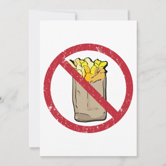 Geen frarijteken kaart (Voorkant)