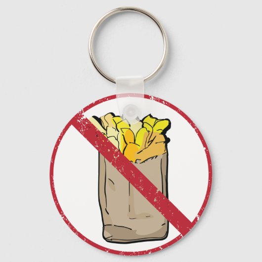 Geen frarijteken sleutelhanger (Achterkant)