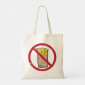 Geen frarijteken tote bag (Achterkant)