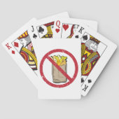 Geen Frites Bord Pokerkaarten (Achterkant)